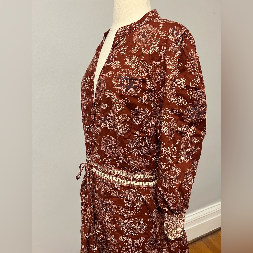Veronica Beard Swedie Midi Dress, Size 14 - Picture 6 of 9